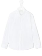 Gucci Kids - Classic Long Sleeve Shirt - Kids - Cotton - 12 Yrs, White