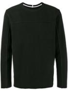 Lot78 - Knitted Crew Neck Jumper - Men - Cotton/polyester - S, Black, Cotton/polyester