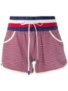 Perfect Moment Zig Zag Print Shorts - Blue