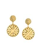 Givenchy Vintage Impressive Couture Clip-on Earrings - Metallic