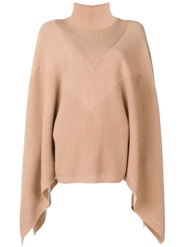 Givenchy Cape Turtleneck Jumper - Neutrals