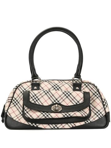 Burberry Pre-owned Check Handbag - Brown