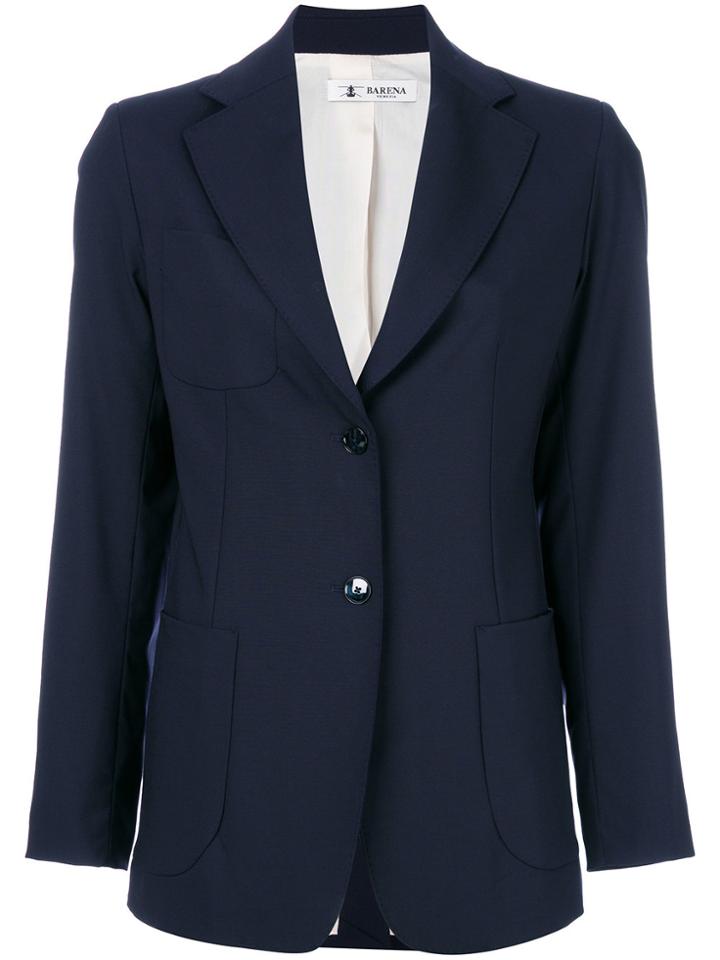Barena Single-breasted Blazer - Blue