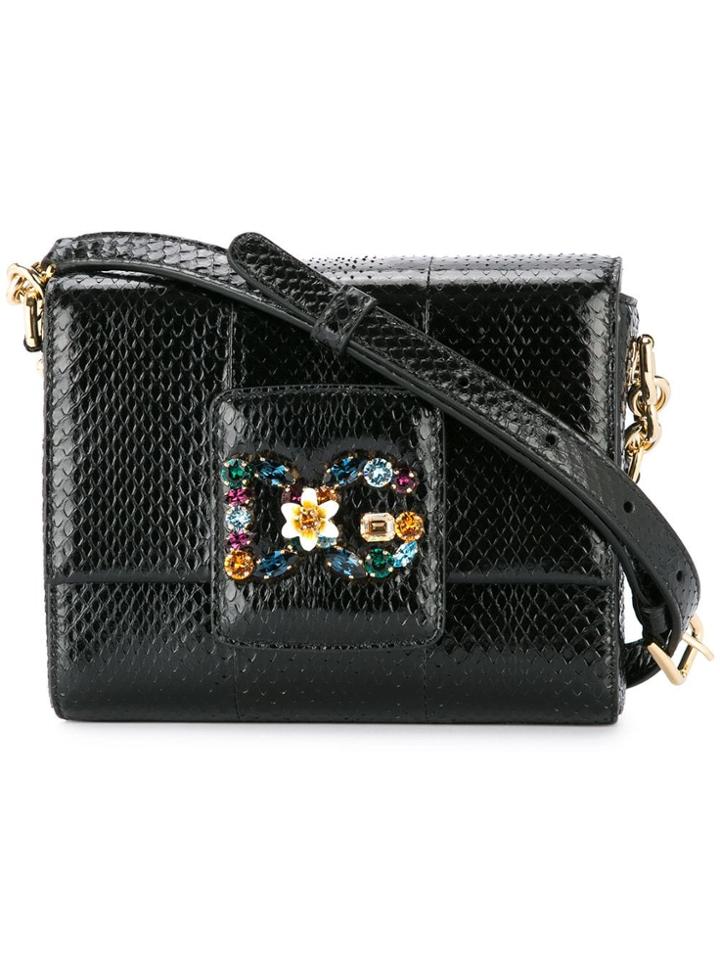 Dolce & Gabbana Small Dg Millennials Crossbody Bag - Black