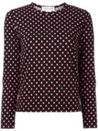 Comme Des Garçons Girl Polka Dot Jumper, Size: Small, Black, Cotton