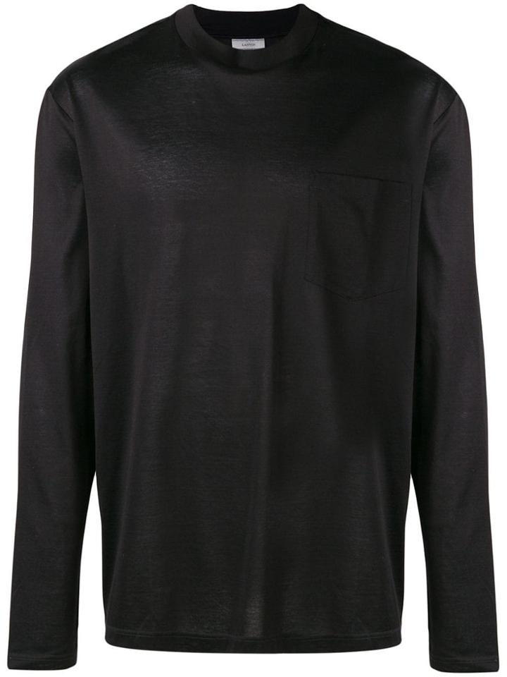 Lanvin Loose Fitting T-shirt - Black