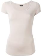 Joseph Jersey T-shirt, Women's, Size: L, Nude/neutrals, Viscose/spandex/elastane