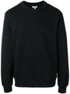 Kenzo Rear-logo Long Sleeve Sweatshirt - Black