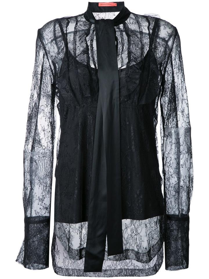 Manning Cartell Fine Affair Shirt, Women's, Size: 8, Black, Nylon/rayon