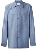 Maison Margiela Western Style Oversized Shirt - Blue