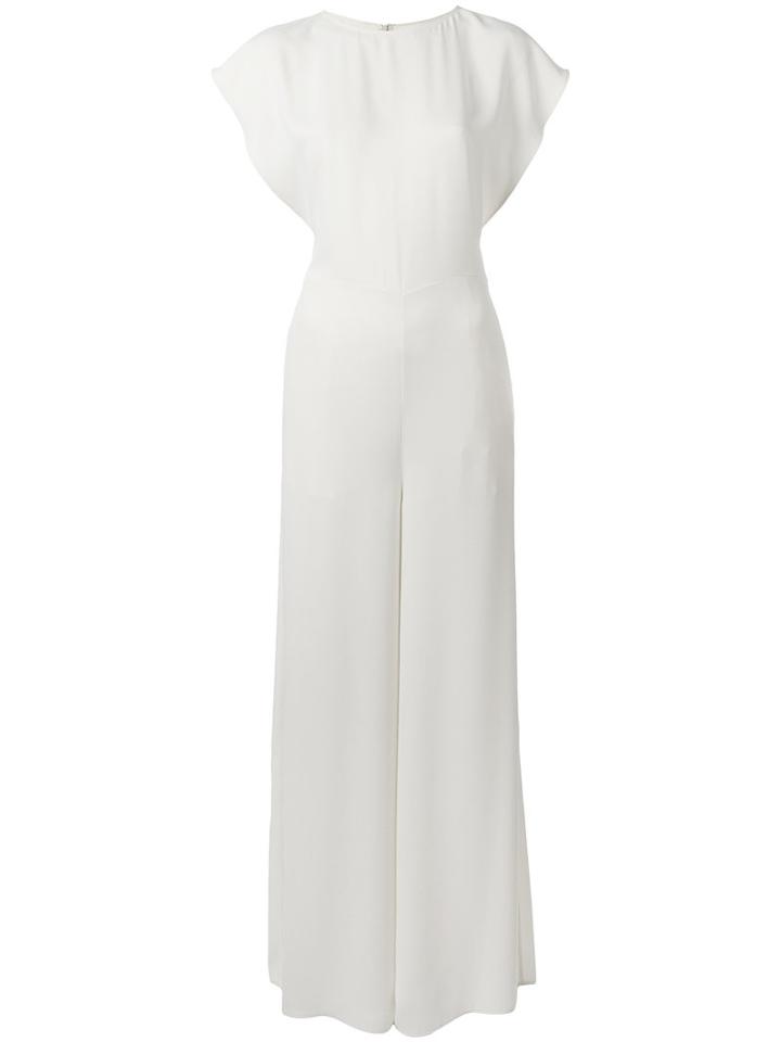 Mm6 Maison Margiela - Bat-wing Sleeve Jumper - Women - Polyester/viscose - 42, Nude/neutrals, Polyester/viscose