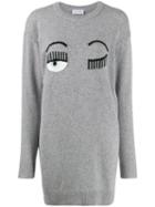 Chiara Ferragni Flirting Sweater Dress - Grey