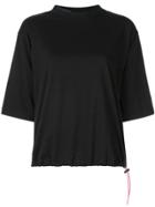 Unravel Project Drawstring T-shirt - Black