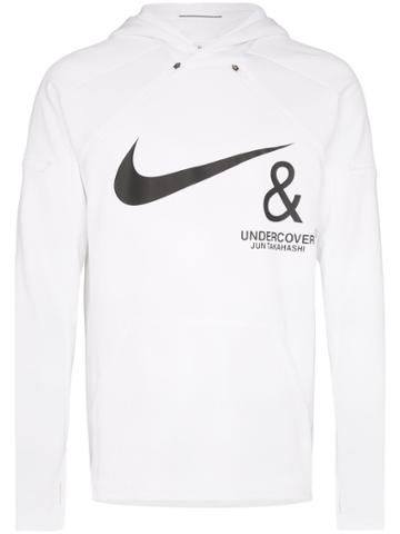 Nike X Undercover Zip Detailed Hoodie - White
