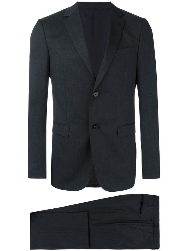 Z Zegna Two-piece Suit, Men's, Size: 48, Grey, Wool/cupro
