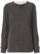 Alexander Wang Reversible Design T-shirt - Grey