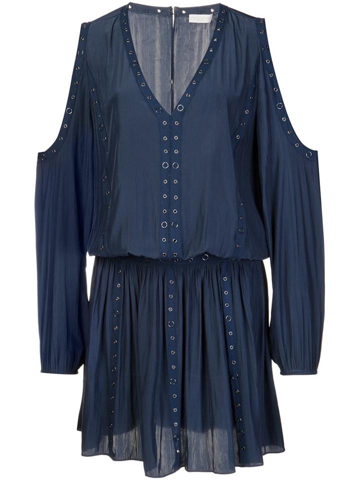 Ramy Brook Off Shoulder V Neck Dress