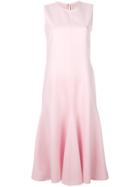 Maison Rabih Kayrouz Sleeveless Midi Dress - Pink & Purple