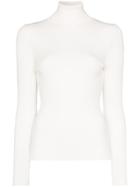 Fusalp Ancelle Ribbed Knit Jumper - White