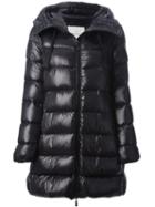 Moncler 'suyen' Padded Coat, Women's, Size: 5, Black, Feather Down/polyamide