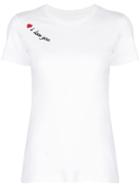 Cynthia Rowley I Love You T-shirt - White
