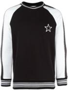 Givenchy Star Motif Sweatshirt, Men's, Size: Small, Black, Cotton/silk/viscose