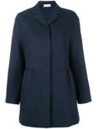 Red Valentino Single Breasted Coat - Blue