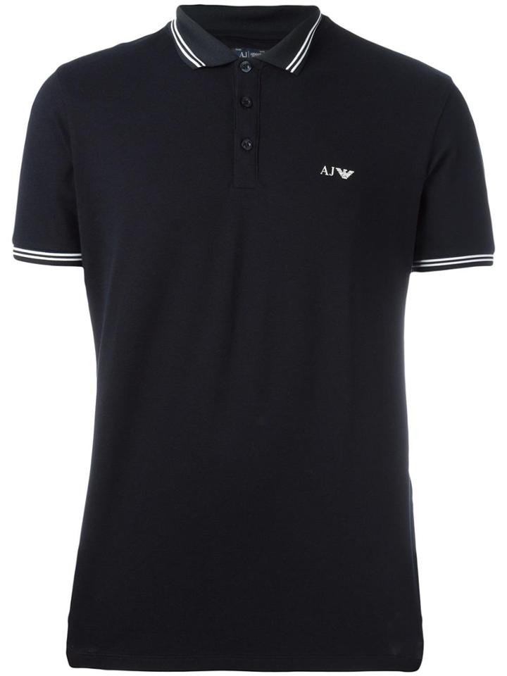 Armani Jeans Classic Polo Shirt - Blue