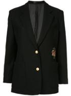 Burberry Pre-owned Long Sleeve Jacket - Black