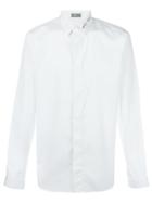 Dior Homme Concealed Fastening Shirt, Men's, Size: 39, White, Cotton