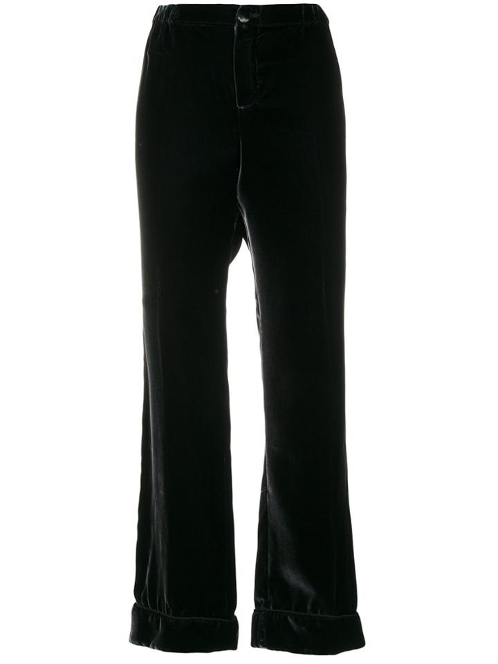 F.r.s For Restless Sleepers Flared Trousers - Blue