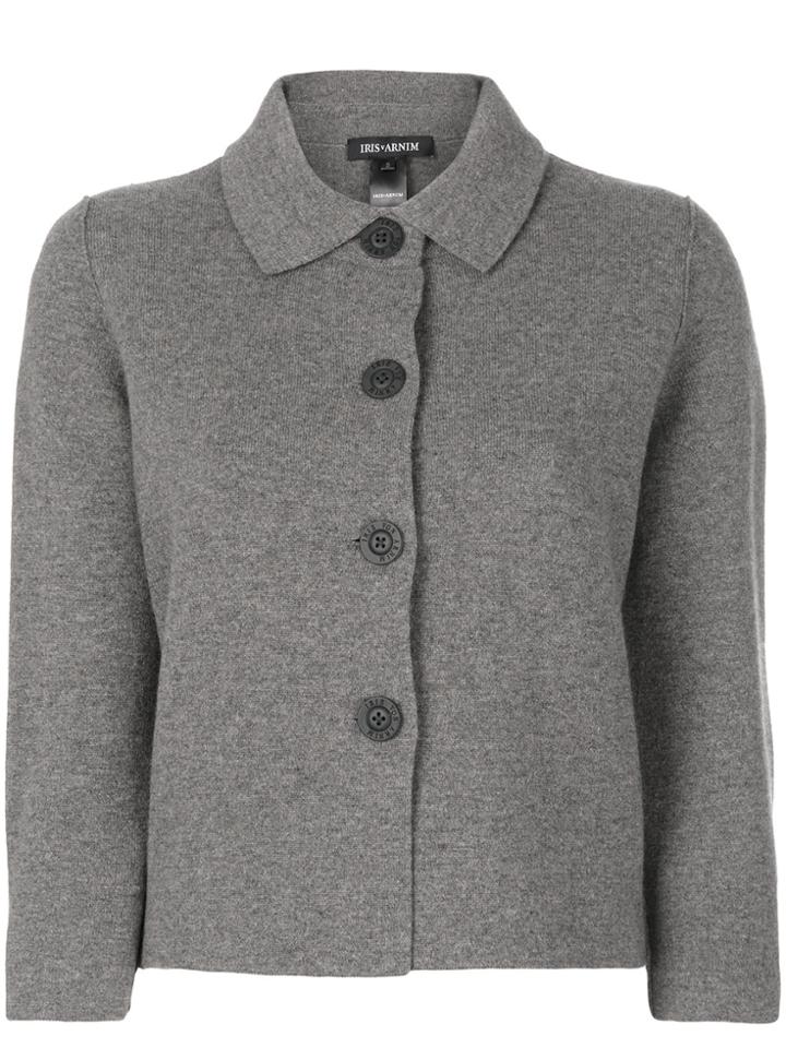 Iris Von Arnim Cashmere Cardigan - Brown