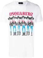 Dsquared2 Cowboy Logo T-shirt - White