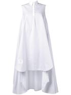 Thom Browne Sleeveless Shirt Dress - Grey