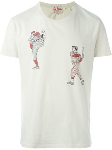 Levi Strauss Sportswear Baseball Print T-shirt