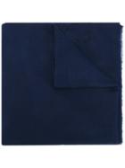 P.a.r.o.s.h. Lace Applique Scarf - Blue