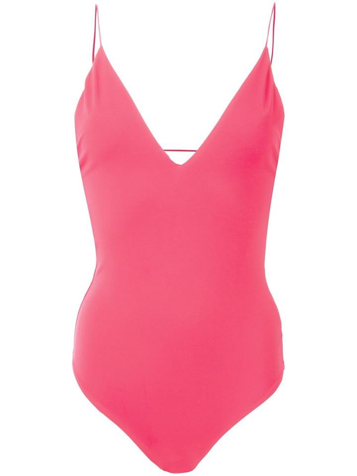 Dion Lee Fine Line One Piece, Women's, Size: 8, Pink/purple, Polyester/spandex/elastane