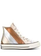Converse Chuck Taylor Striped Sneakers - Silver