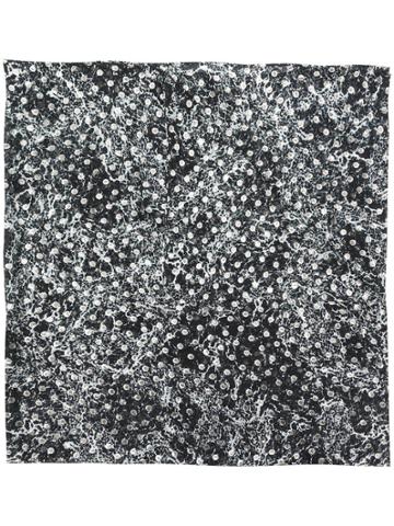 Haider Ackermann Haider Ackermann Polkadotscarf Blue Silver -