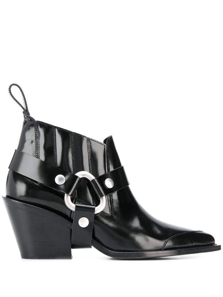 Zadig & Voltaire Fashion Show N'dricks Glossy Boots - Black