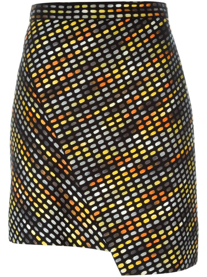 Msgm Woven Asymmetric Top