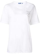 Sjyp Graphic Print T-shirt - White
