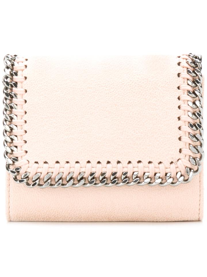 Stella Mccartney Falabella Flap Wallet - Nude & Neutrals