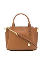 Michael Michael Kors Arielle Chain Detail Tote Bag - Brown