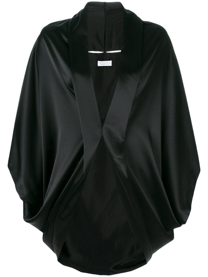 Gianluca Capannolo Draped Shawl - Black