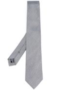Emporio Armani Twill Tie - Grey