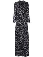 Tory Burch Floral Maxi Dress - Black