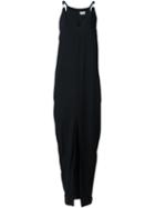 Lanvin Hook And Eye Detail Dress, Women's, Size: 38, Black, Viscose