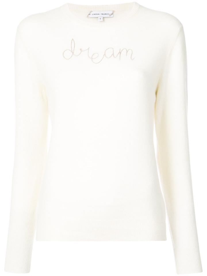 Lingua Franca Dream Jumper - White
