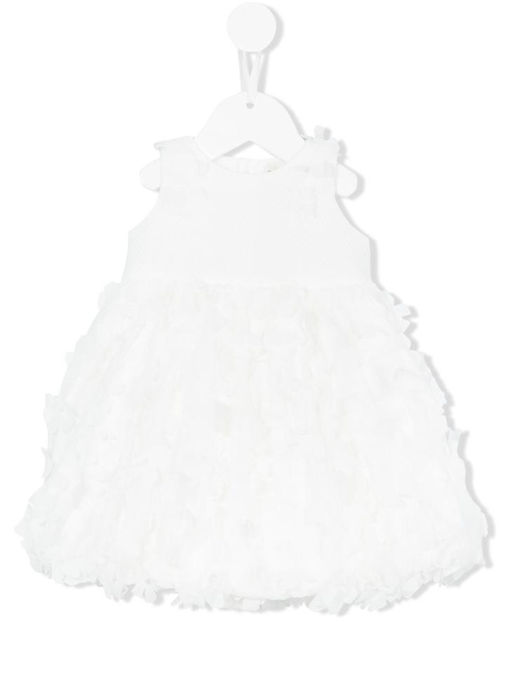 Loredana - Sleeveless Dress - Kids - Cotton/polyamide/polyester - 18 Mth, White